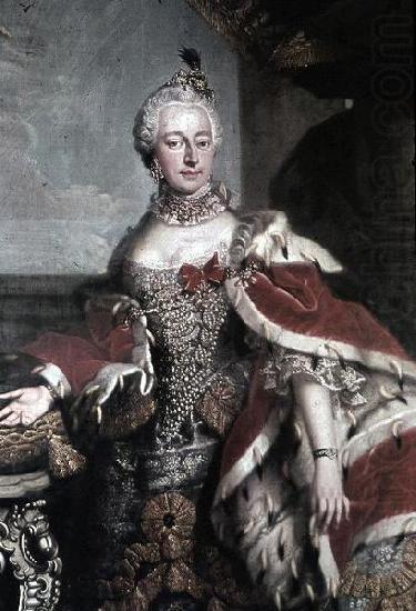 Johann Ernst Heinsius Bernhardine Christiane Sophie von Sachsen-Weimar (1724-1757), Furstin von Schwarzburg-Rudolstadt china oil painting image